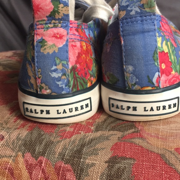 Ralph Lauren floral shoes - Picture 3 of 7